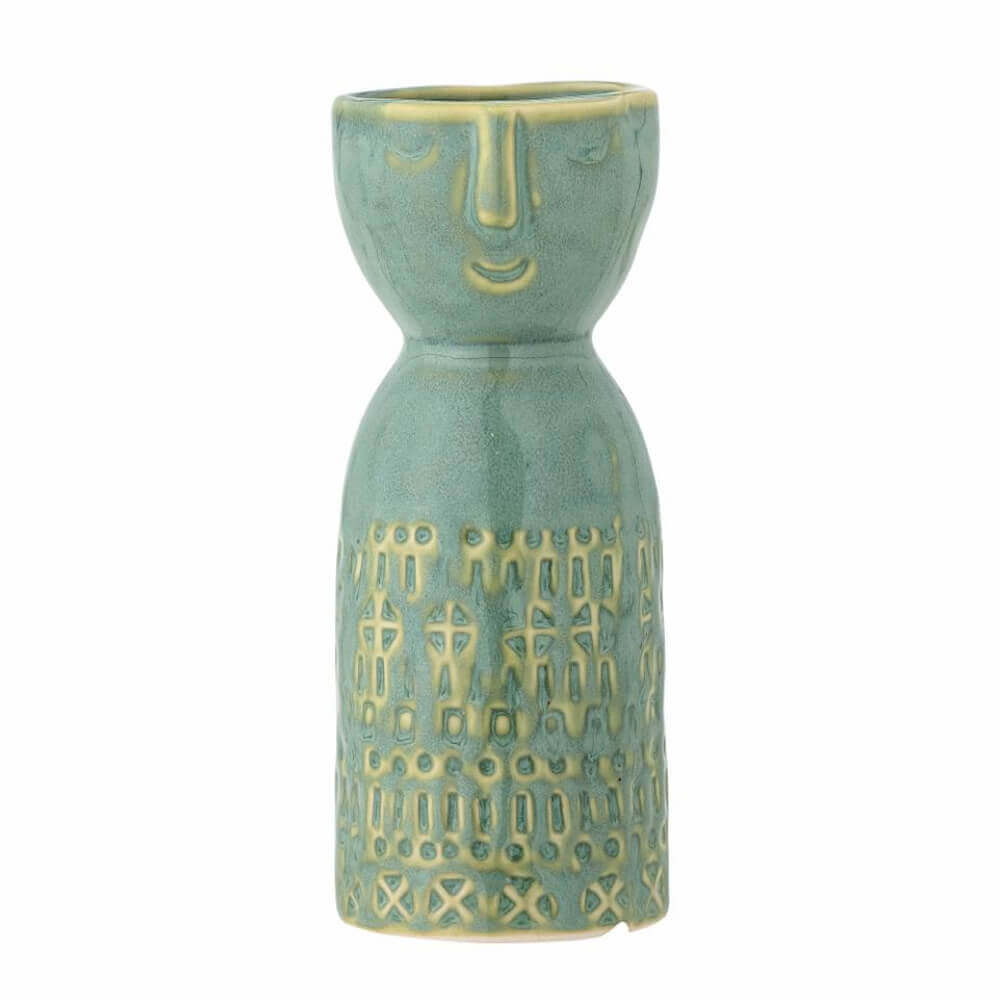 Bloomingville Embla Vase Stoneware Green